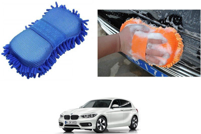 AuTO ADDiCT Microfiber Vehicle Washing  Sponge(Pack Of 1)