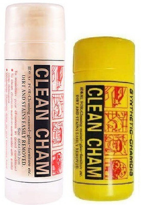 AuTO ADDiCT Chamois Leather Vehicle Washing  Cloth(Pack Of 2)