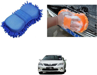 AuTO ADDiCT Microfiber Vehicle Washing  Sponge(Pack Of 1)