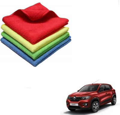 AuTO ADDiCT Microfiber Vehicle Washing  Cloth(Pack Of 4)