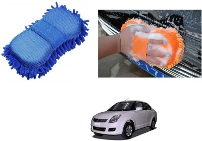 AuTO ADDiCT Microfiber Vehicle Washing  Sponge(Pack Of 1)