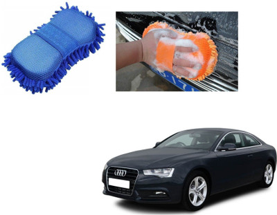 AuTO ADDiCT Microfiber Vehicle Washing  Sponge(Pack Of 1)