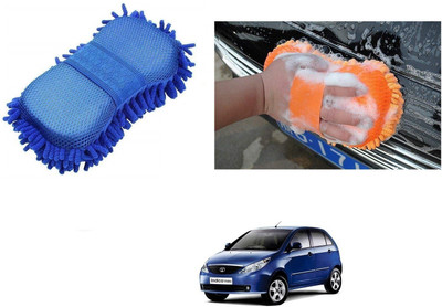 AuTO ADDiCT Microfiber Vehicle Washing  Sponge(Pack Of 1)