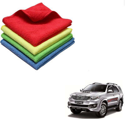 AuTO ADDiCT Microfiber Vehicle Washing  Cloth(Pack Of 4)