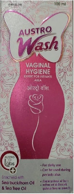 VINYGLOW AUSTRO WASH VAGINAL HYGIENE EXPERT FOR INTIMATE AREA 100 ML X 4 Intimate Wash(400 ml)