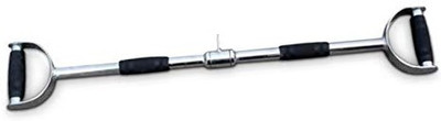 SSG Pro-Grip Straight LAT Bar Multi-training Bar(Silver, Black)