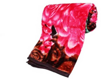 SIMAM Printed Double Mink Blanket for  Mild Winter(Microfiber, Multicolor)