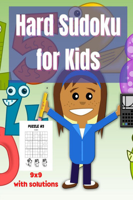 Hard Sudoku For Kids(English, Paperback, Celeste Lyons)