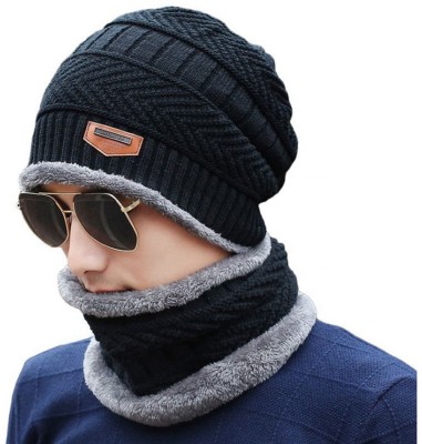 VISHAL_Co Woven Beanie Cap