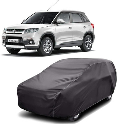 LAVANI Car Cover For Maruti Suzuki Vitara Brezza (Without Mirror Pockets)(Grey, For 2019 Models)