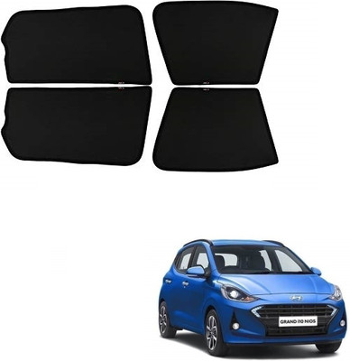 KOZDIKO Side Window Sun Shade For Hyundai Grand i10 NIOS(Black)