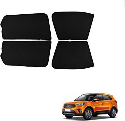 KOZDIKO Side Window Sun Shade For Hyundai Creta(Black)