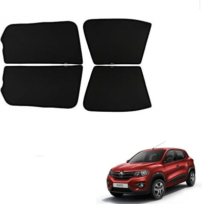 KOZDIKO Side Window Sun Shade For Renault Kwid(Black)