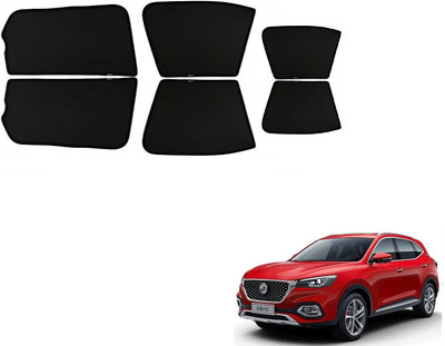 KOZDIKO Side Window Sun Shade For MG Hector, Hector Plus(Black)