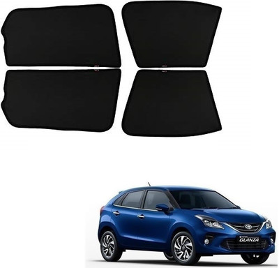 KOZDIKO Side Window Sun Shade For Toyota Glanza(Black)