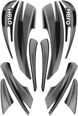HRBull Sticker & Decal for Bike(Multicolor)