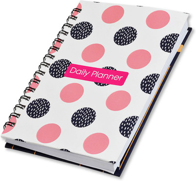GRYPHUS BY SS CREATION Undated Daily Planner - Bullet Journal Planner/ Organiser | A5 Planner Goals And Gratitude Planner Notes & To Do List A5 Planner ruled 192 Pages(White)