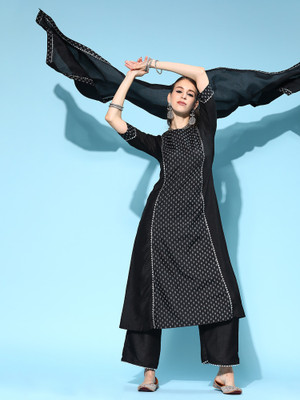 Indo Era Women Kurta Palazzo Set