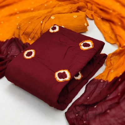 JATADHAR FAB Cotton Blend Dyed Salwar Suit Material