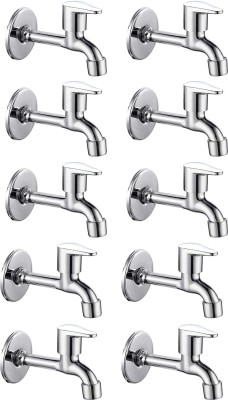 tantia Stainless Steel Long Body bib tap set of 10 Bib Tap Faucet(Wall Mount Installation Type)