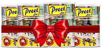 Preet Lite Cooking Medium Combo Pack 4 L Tin