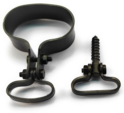 START NOW Belt Holder Set for 12-Bore Short-Gun Black (Double Barrel)  Gun(Black)