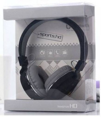 GUGGU VJJ_702I_SH12 Over the head Bluetooth Headset Bluetooth(Black, On the Ear)