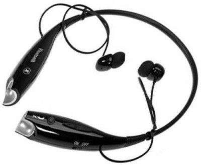 Clairbell TGK_483A_HBS 730 Neck Band Bluetooth Headset Bluetooth Headset(Black, In the Ear)