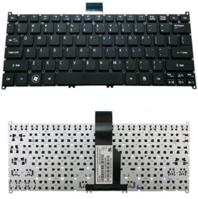SellZone Laptop Keyboard For Acer Aspire One 725 756 AO725 AO726 725-0691 725-0826 S3-391 S3-951 Series Internal Laptop Keyboard (Black) Laptop Keyboard Replacement Key