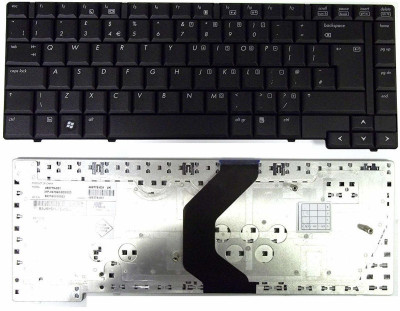 SellZone Laptop Keyboard For HP Compaq 6530B 6535B P/N 486279-001 NSK-H4E01 9J.N8282.E01. Laptop Keyboard Replacement Key