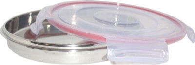 Dynore Stainless Steel Pink Tiffin Extra Large 5 No 1 Containers Lunch Box(500 ml)