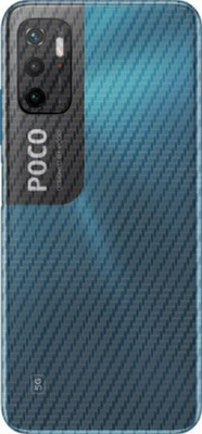 TJ CREATION POCO M3 Pro, poco m3 pro Mobile Skin(Ulltra Super Transparent Carbon Fiber Skin With High Matte Finish., Mobile Skin (Back+Side+Camera)