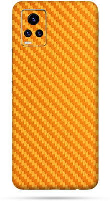 OggyBaba Vivo v20, Mobile back skin guard, An elegant skin for your mobile Mobile Skin(Golden)