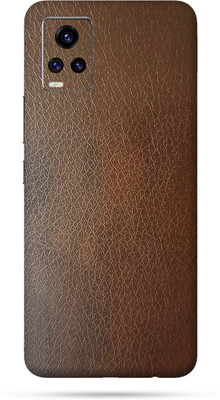 WeCre8 Skin's Vivo V20 Back Mobile Skin(Brown)