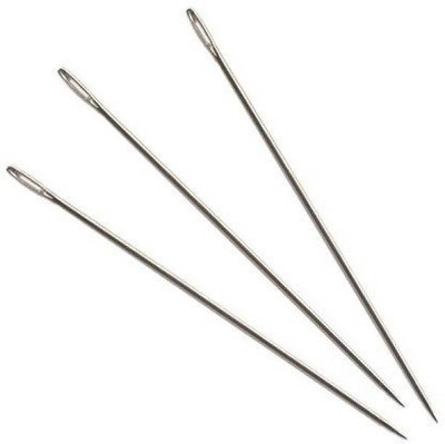 SK TRADERS 10 cm Pack of 25 Hand Sewing Needle(Sharps Needle 10 cm Pack of 25)
