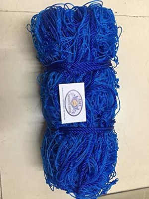 Amz Sports Nets Football Practise NET Nylon 25x9x6 (ONE Pair Blue) Football Net(Blue, White)