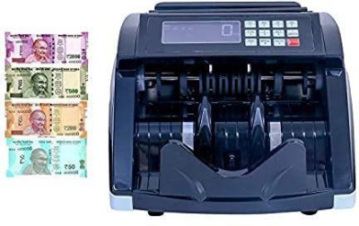 MME Manual Value Compatible with Old & New Inr- Rs.10, 20, 50,100,200, 500 & 2000 Notes Currency Counting Machine with Fake Note Detector (UV/MG/IR with voice feature Note Counting Machine(Counting Speed - 1000 notes/min)
