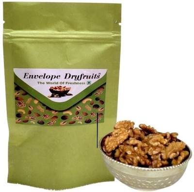 Envelope Dryfruits WALNUT GIRI 1 KG VACCUM PACKED ( PACK OF 2 X 500 GRAMS ) (QUARTER 4 PIECE KERNELS ) Walnuts(2 x 0.5 kg)