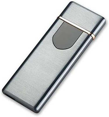 TECHEL 83 _ELECTRIC TOUCH SENSOR CIGARATTE LIGTER 29 _Electronic Touch Sensor Metal Lighter USB Rechargeable Windproof Flameless Lighter For Smoking Pocket Lighter(Grey)