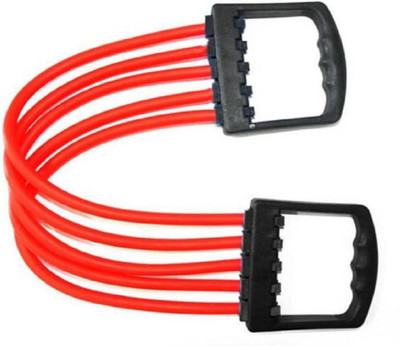 ALORNOR Home/Gym Adjustable Rubber ChestExpender Pull Strecher Resistance Tube(Multicolor) Resistance Tube(Multicolor)