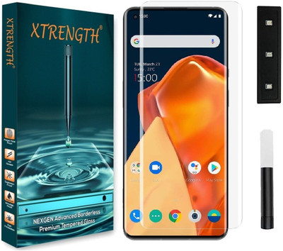 XTRENGTH Edge To Edge Screen Guard for OPPO Reno 6 Pro 5g(Pack of 1)