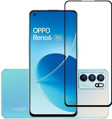 ANCHI Edge To Edge Tempered Glass for Easy Install Full Screen Coverage Tempered Glass Screen Guard Protector 11D for oppo RENO 6(Pack of 1)
