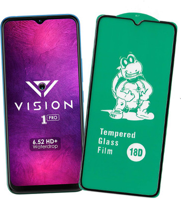 REDDWARF Edge To Edge Tempered Glass for itel Vision 1 Pro(Pack of 1)