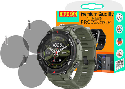 hirdesh Screen Guard for HUAMI AMAZFIT T- REX.(Pack of 3)
