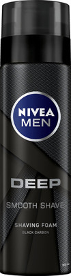 NIVEA DEEP SMOOTH SHAVE SHAVING FOAM IMPORTED(200 ml)