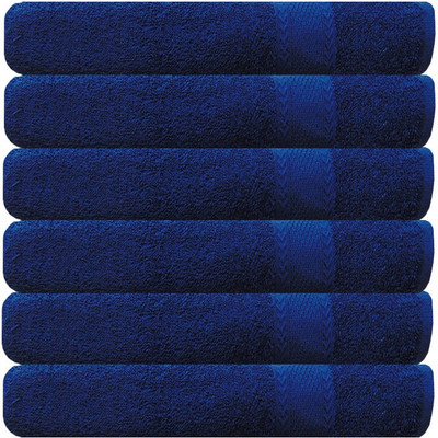 AkiN Cotton 450 GSM Hand Towel(Pack of 6)