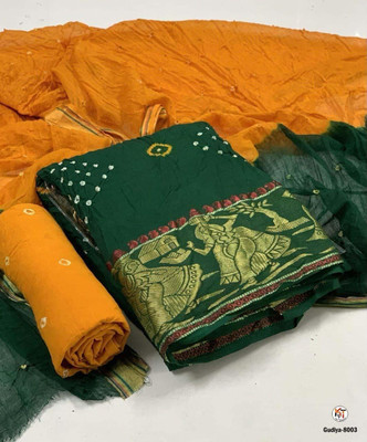 Aayal Fab Cotton Blend Printed Salwar Suit Material