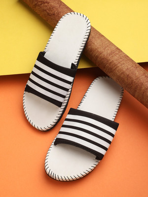 Pampy Angel Men Slides(White , 9)
