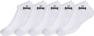 RIMBA Men & Women Solid Ankle Length(Pack of 5)