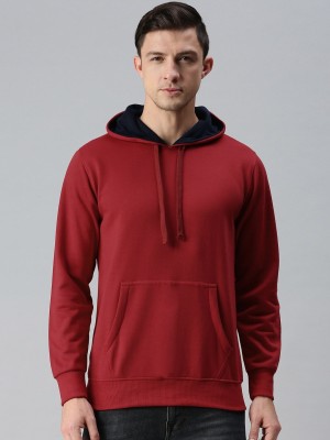 ADBUCKS Full Sleeve Solid Men Sweatshirt